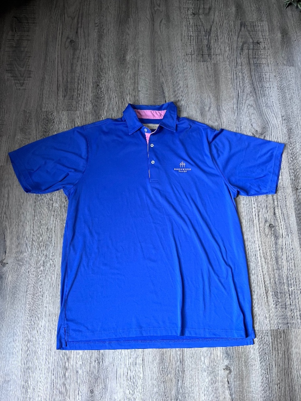 Donald Ross Performance Golf Polo Men’s L Edgewood Tahoe